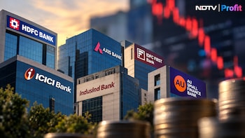 AU Small Finance Bank, IndusInd Bank, IDFC First Fall Up To 5% &mdash; Here's Why Bank Stocks Are In Red