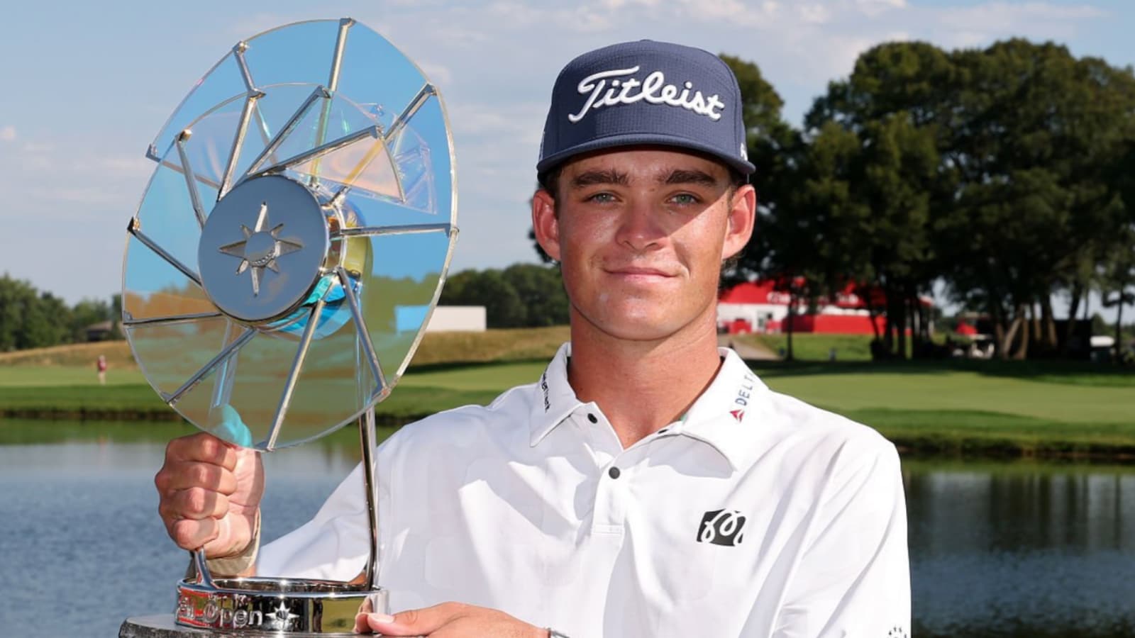 Jackson Koivun Goes Viral After Joining Presidents Cup WAGs For Group Photo