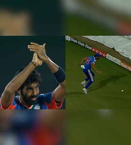 Watch: Jasprit Bumrah Left Clapping After Shivam Dubes Costly Misfield In 2nd India vs Afghanistan T20I