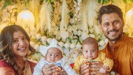 Sambhavna Seth, Avinash Dwivedi Reveal Faces And Names Of Twins On Ganesh Chaturthi