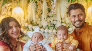 Sambhavna Seth, Avinash Dwivedi Reveal Faces And Names Of Twins On Ganesh Chaturthi