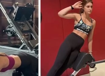 Kriti Sanon's New Gym Move Is Fun To Watch: But Is It Good For Your Core?