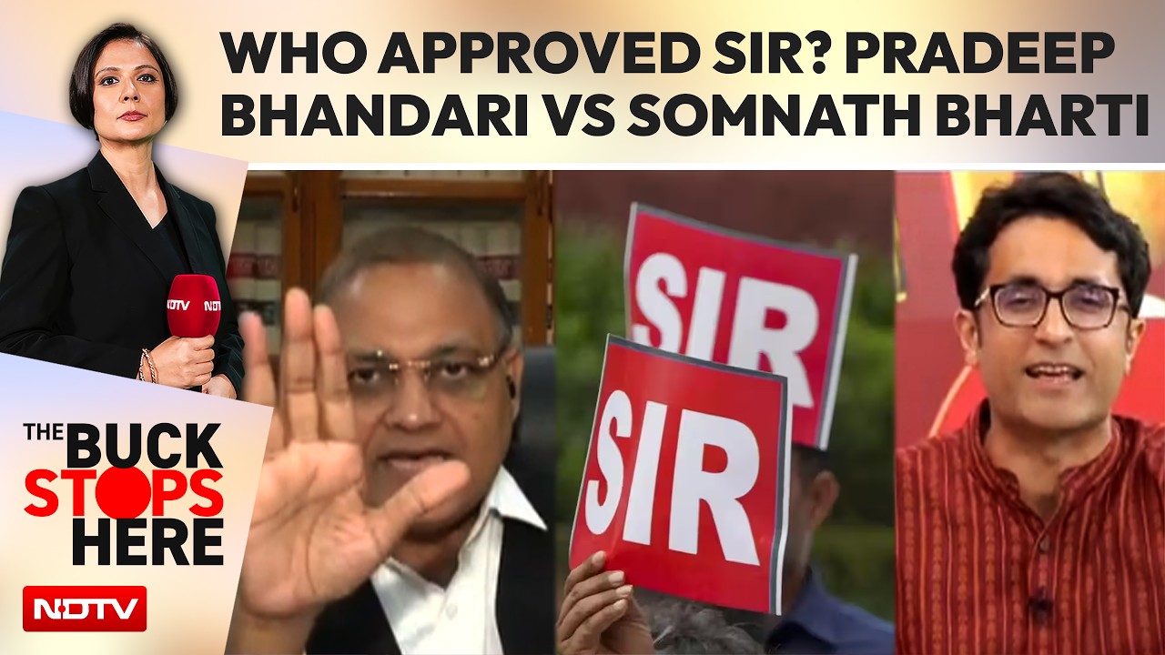 Who Approved SIR? Pradeep Bhandari & Somnath Bharti Clash