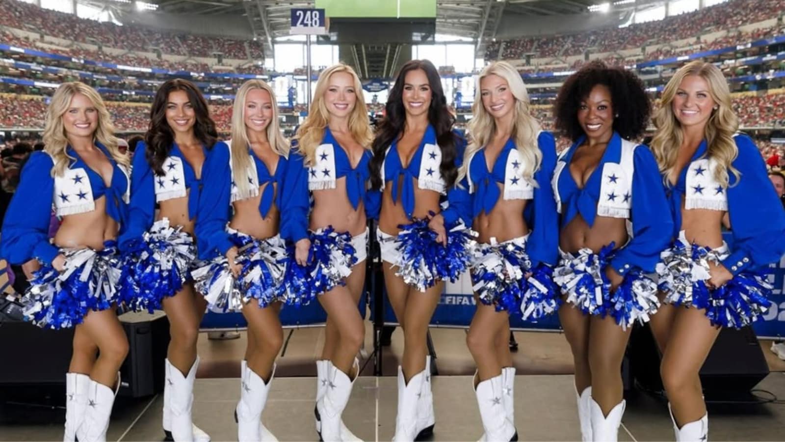 Cowboys Cheerleaders Shine As Dallas Suffers Heartbreaking Brazil Loss
