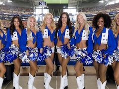 Dallas Cowboys Cheerleaders Put On A Show After Ravens Defeat