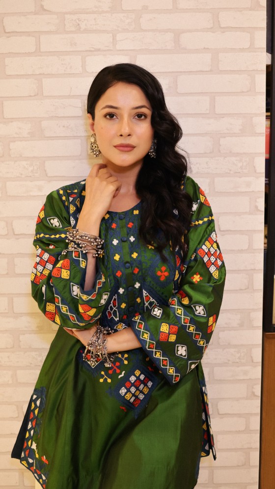 Shehnaaz Gill's Ethnic Elegance
