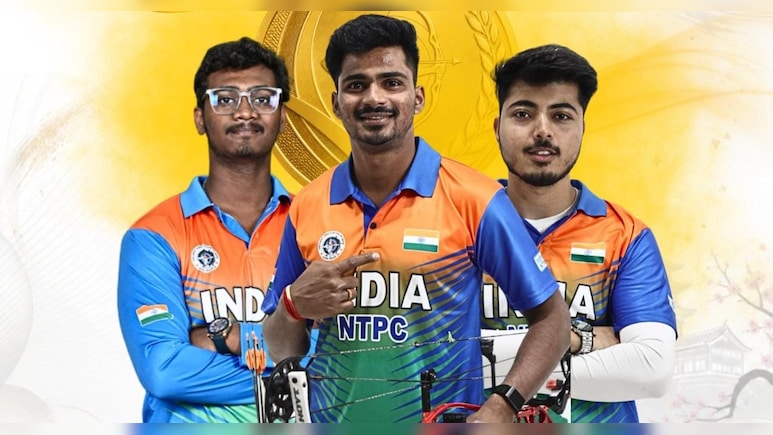 India Beat China 238-237 To Win Men's Compound Archery Gold