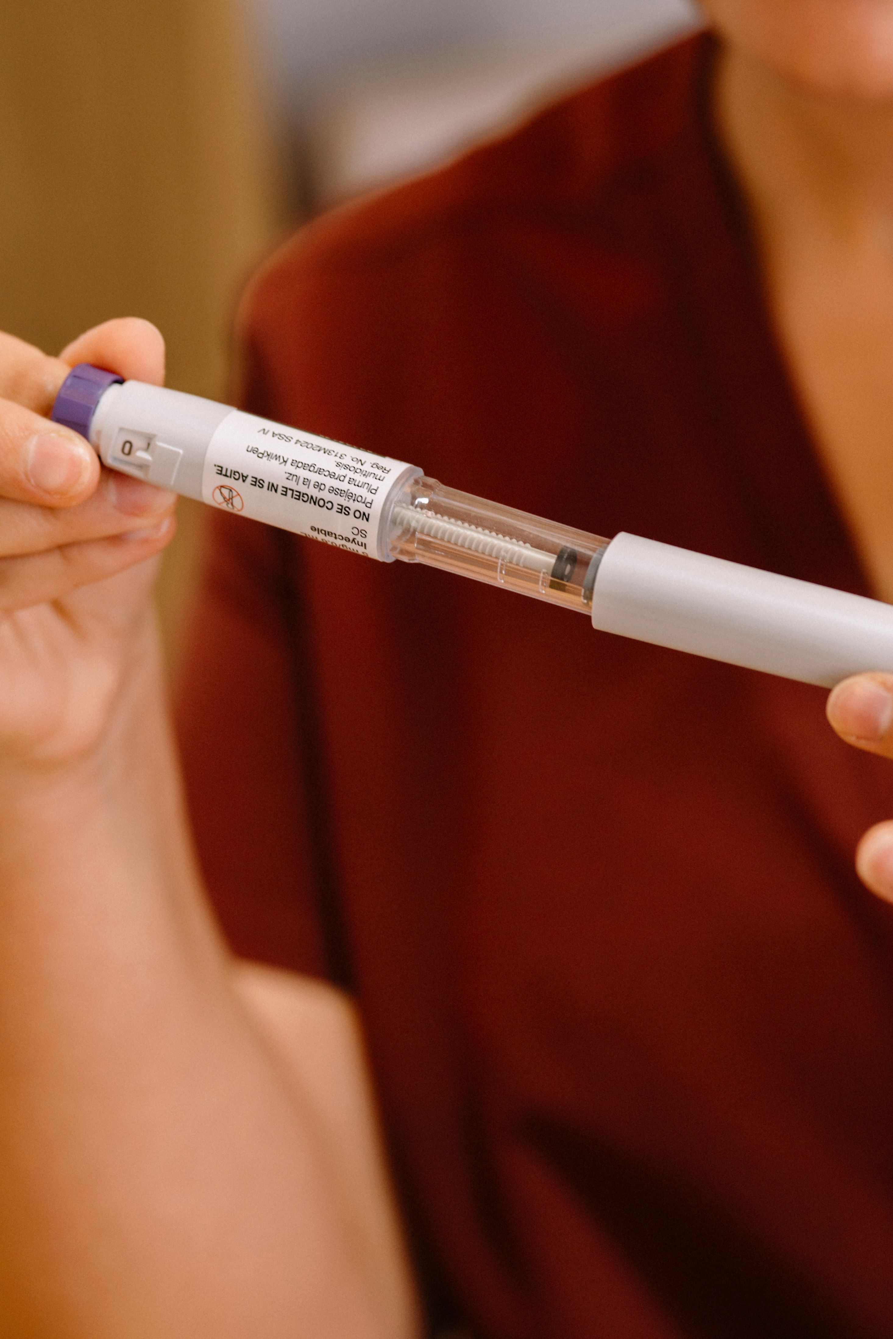 Patients typically notice visual changes abruptly