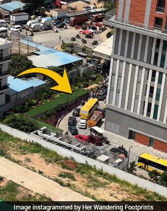 Video shows Bengaluru traffic jam stretching inside a residential society