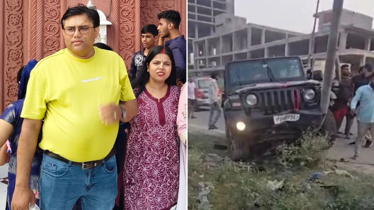 Man dies after Thar crash in Greater Noida West; wife seriously injured