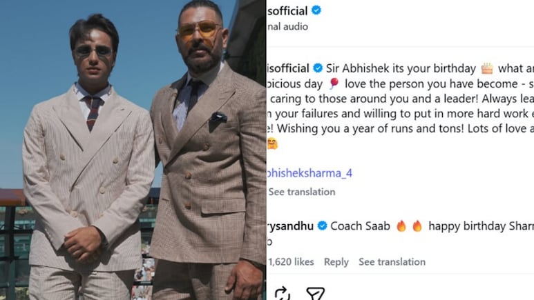 'आप जैसे हैं, उससे प्यार करें' चेले अभिषेक को स्टाइल में दी मेन्टॉर युवराज ने जन्मदिन की शुभकामना