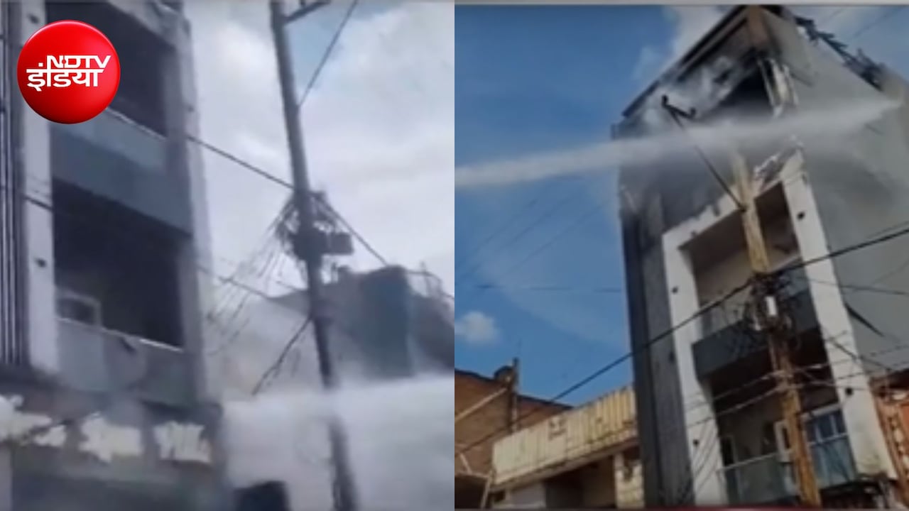 MP: सतना में बिल्डिंग की तीसरी मंजिल पर फंसे कई बच्चे, बचाने के लिए रेस्क्यू जारी; डरा रही भयंकर आग
