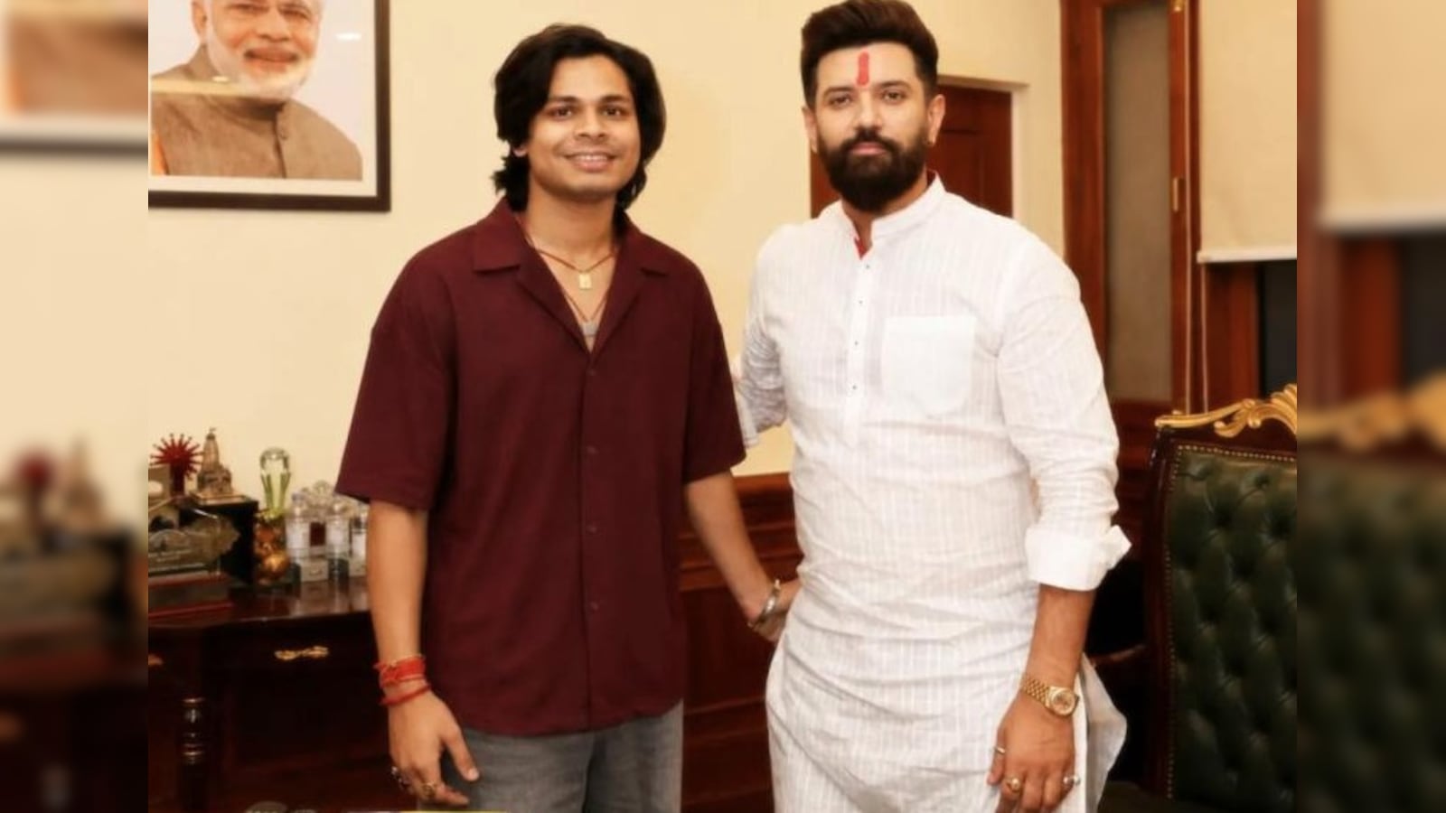 Chirag Paswan's Party Files Complaint Against Influencer Over Assault Claims
