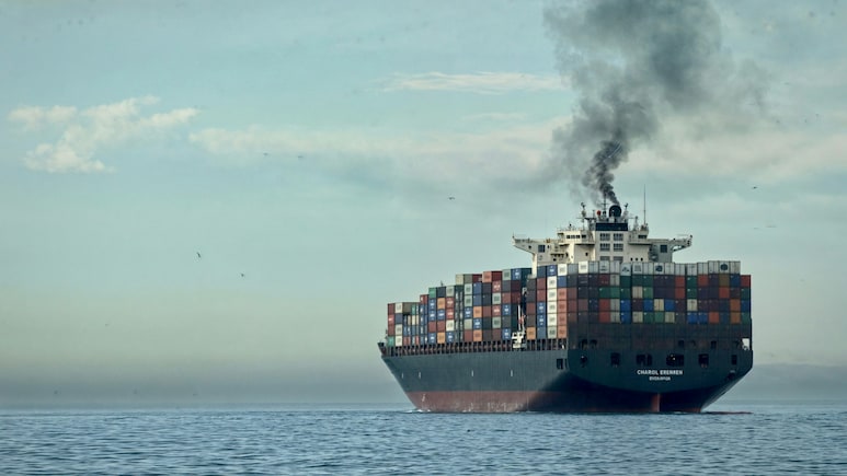 Cargo Ship Left Burning In Hormuz After Projectile Strike; Two Casualties Reported