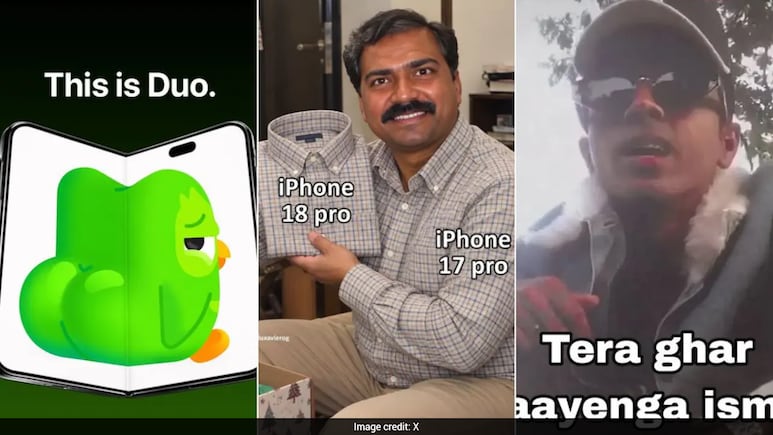 3 लाख की कीमत और फोल्डेबल स्क्रीन, ऐप्पल के नए iPhone Duo पर इंटरनेट पर आई मीम्स की बाढ़