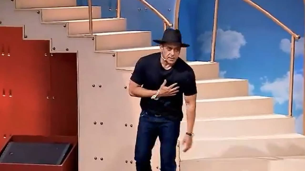 सलमान खान को बिग बॉस में ये क्या हुआ, भाईजान के चेहरे पर दिखा दर्द, डॉक्टर बुलाने को कहते हुए मंच पर लेटे