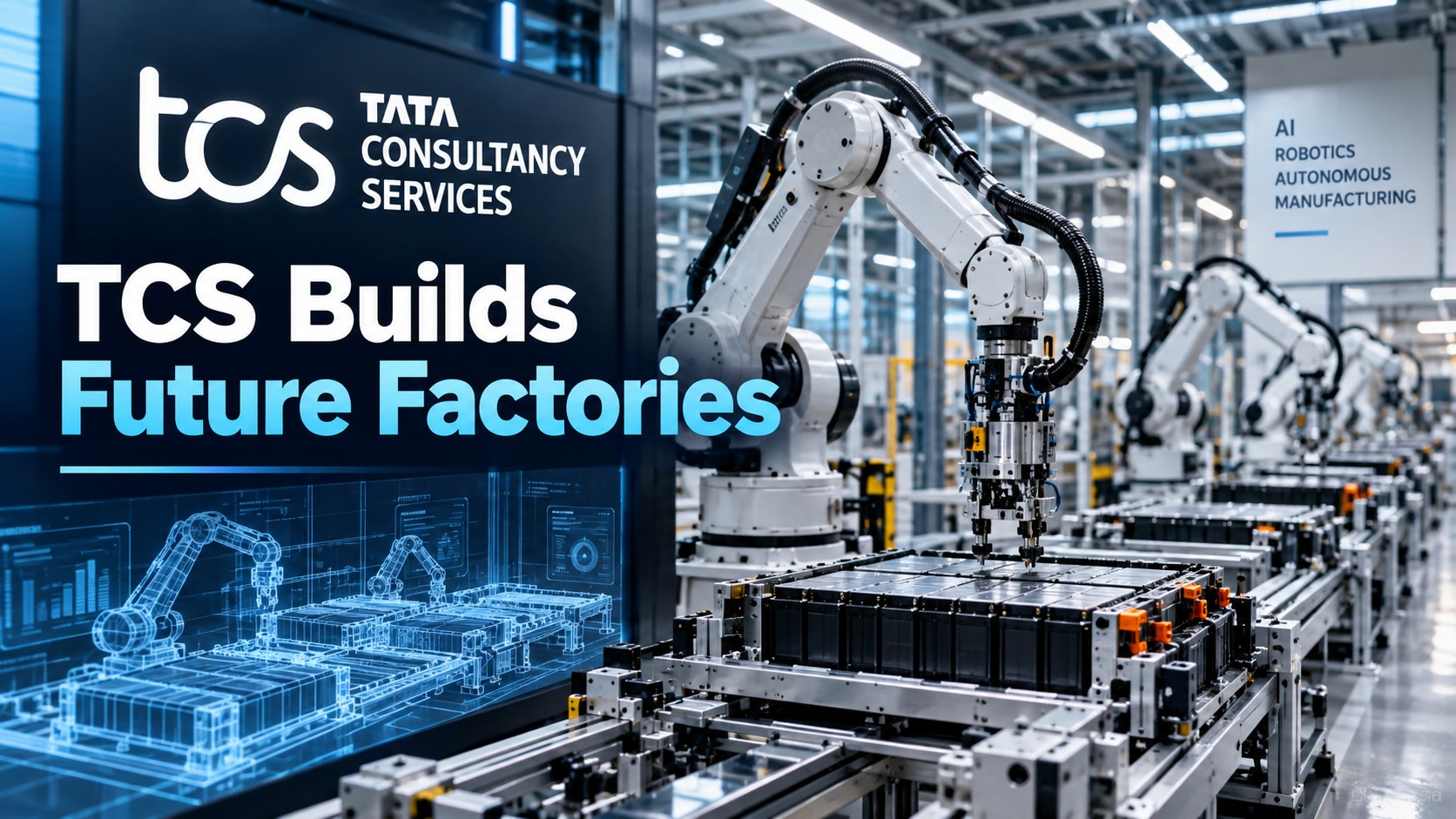 TCS opens lights-out factory lab in Pune for AI-first manufacturing
