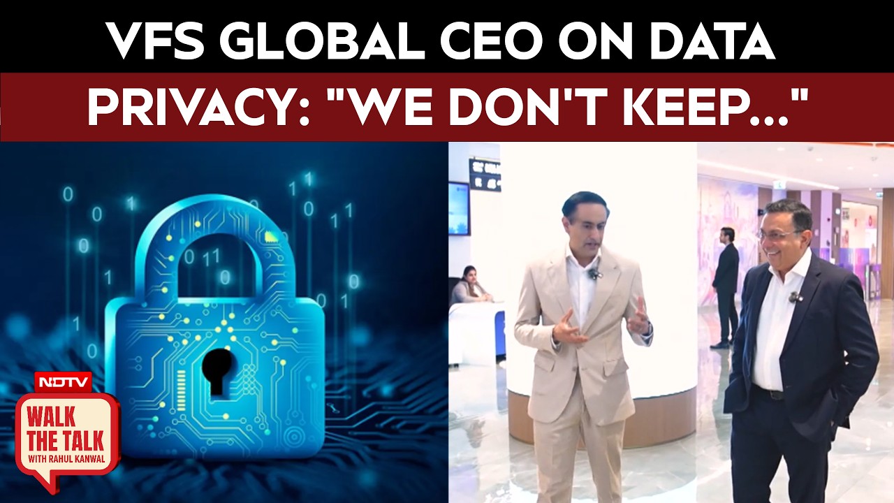 VFS Global CEO On Data Privacy: "We Don't Keep Any Biometric Data"