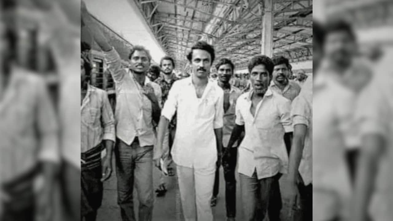 Young MK Stalin. Photo Credit: DMK Young MK Stalin. Photo Credit: DMK