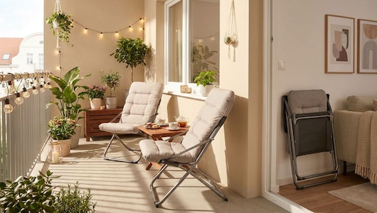 Space Saving Furniture: पढ़ाई से लेकर बालकनी में चाय की चुस्की तक, हर काम आसान बना देंगी ये Folding Chair