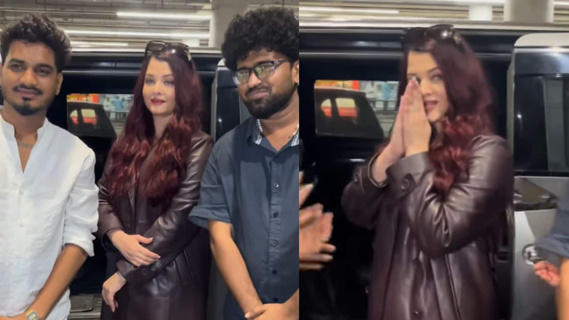 'Aao Group Mein': Aishwarya Rai's Sweet Gesture Wins Over Mumbai Paps
