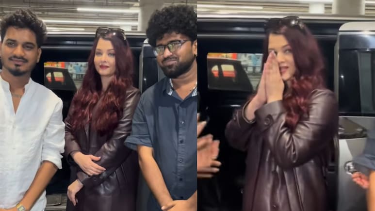 '<i>Aao Group Mein</i>': Aishwarya Rai's Sweet Gesture Wins Over Mumbai Paps After Paris Fashion Week