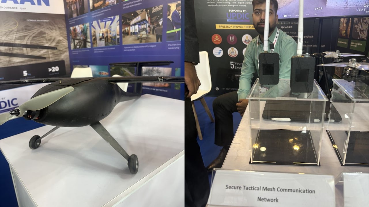Solar Wings, Secure Webs: Indian Defence Startups Stand Out At UP Trade Show