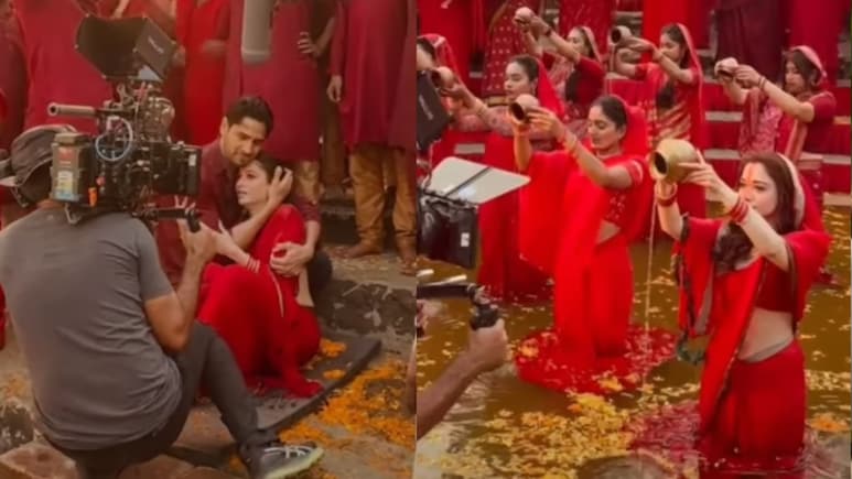 <i>The Vvaan</i>: How Tamannaah Bhatia Shot <i>Chhathi Maiya's</i> Dramatic Water Scene With Sidharth Malhotra