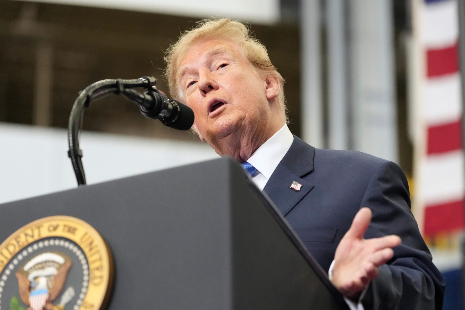 Trump comments as US-Iran strike concerns resurface amid Hormuz tensions