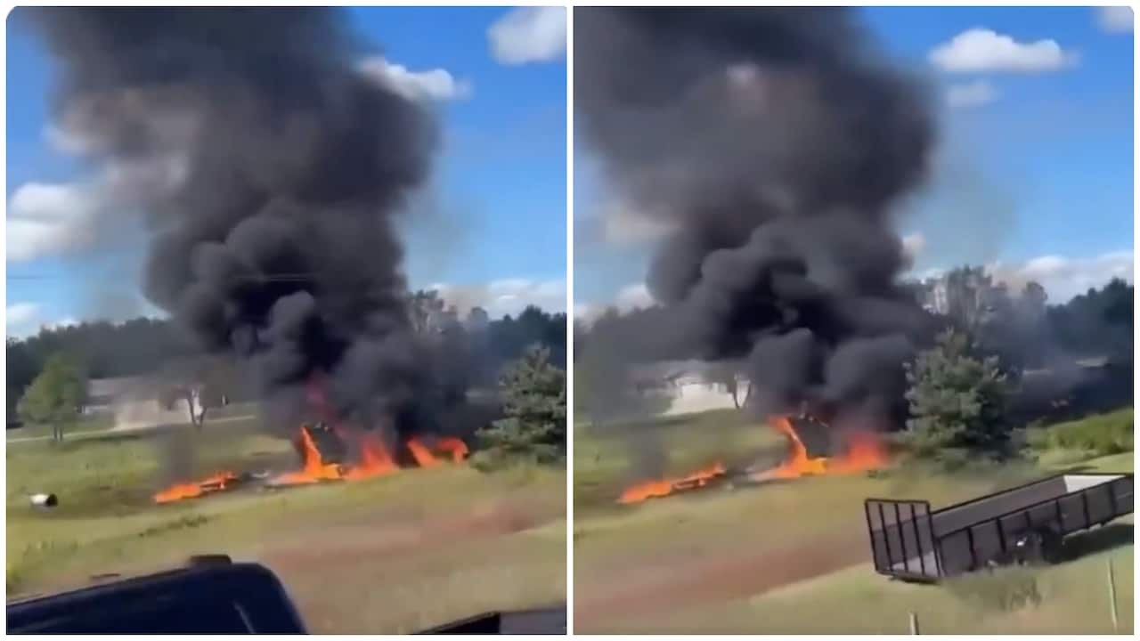 Terrifying Scene: Training Mission Goes Wrong, F-16 Fighter Jet Crashes - Video