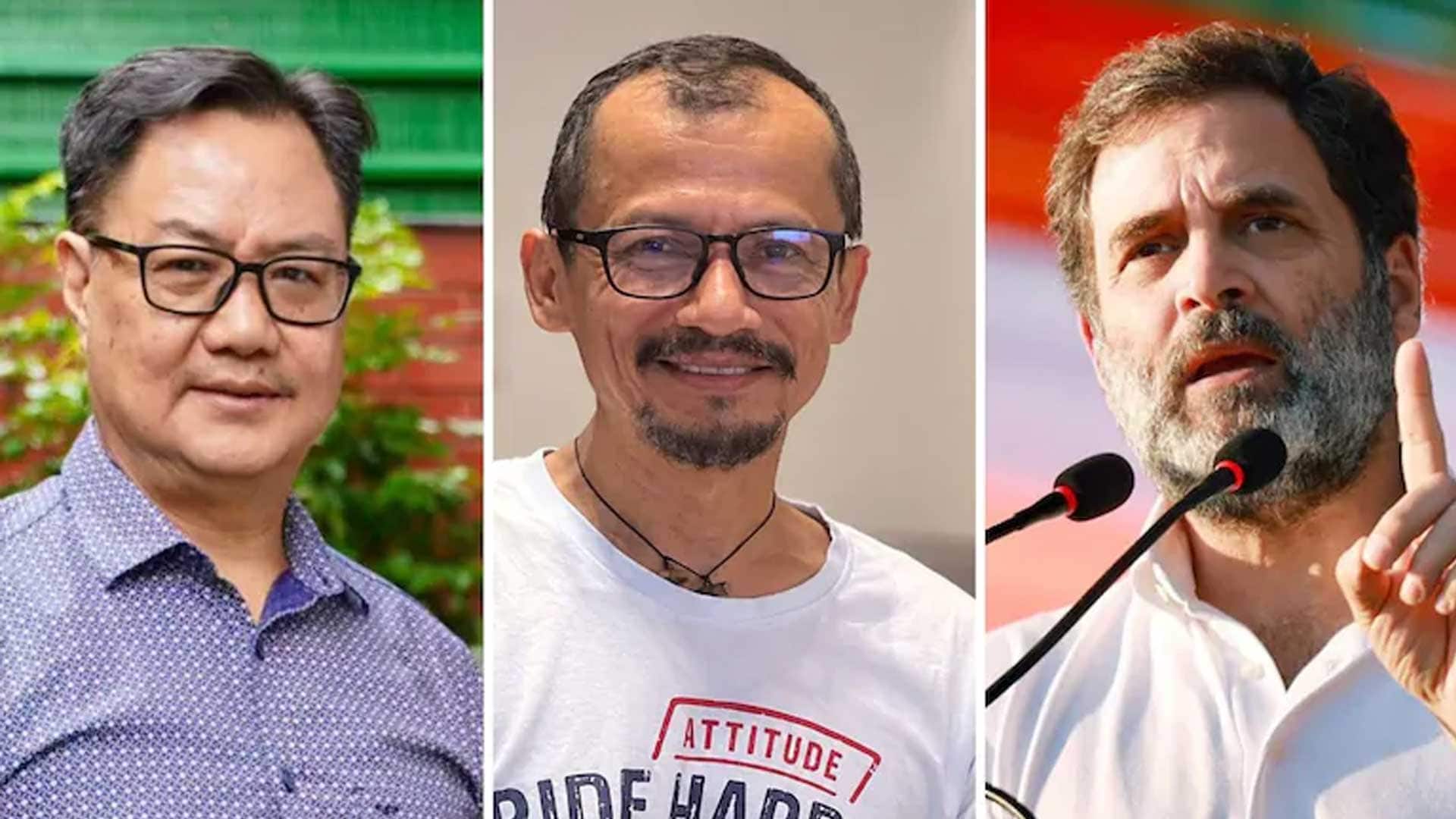 After Manipur Musician Beaten To Death In Delhi, Kiren Rijiju vs Rahul Gandhi Over "Playing Politics"