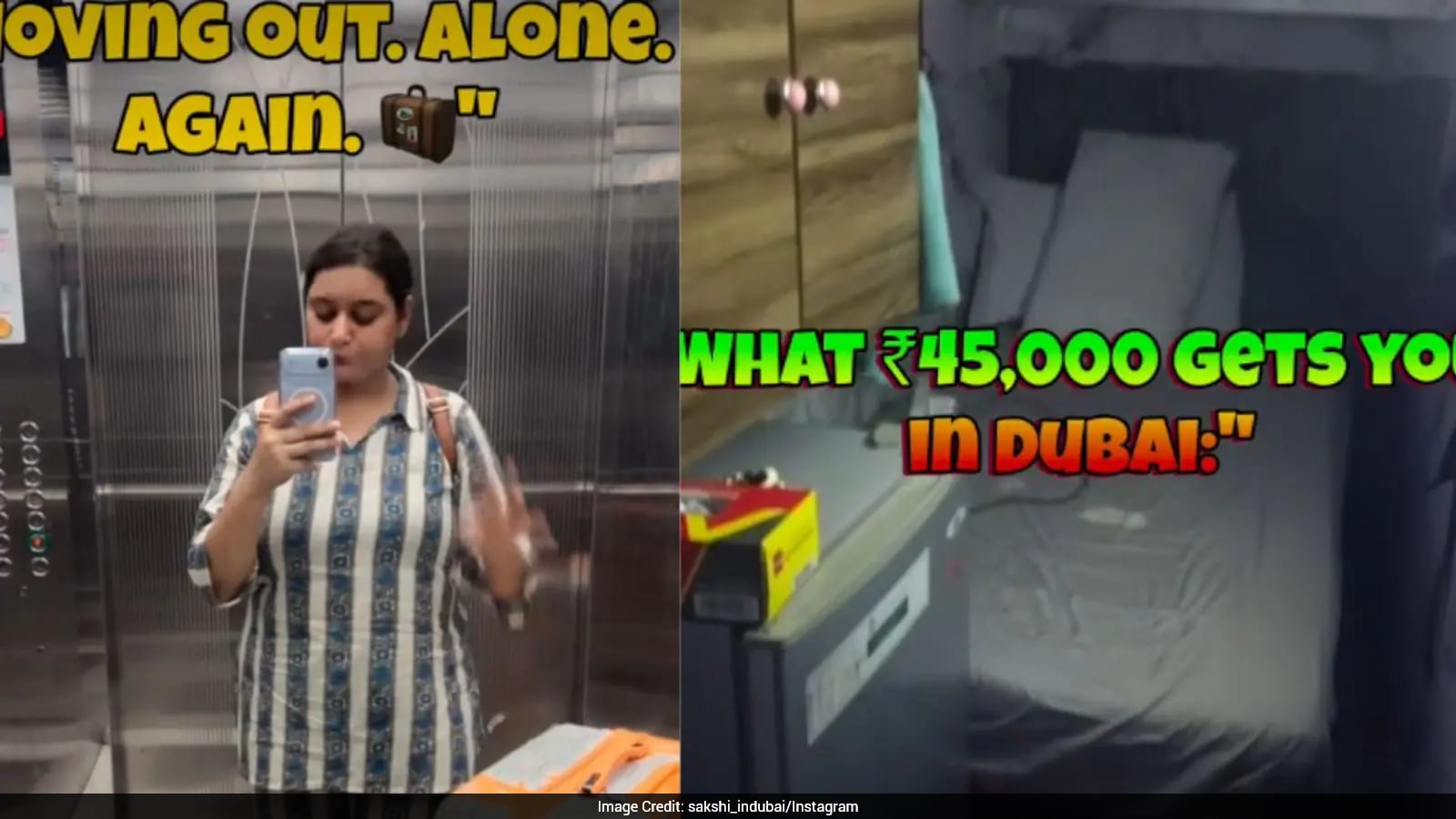 Indian Woman Highlights High Rent for Small Room in Dubai Compared to India