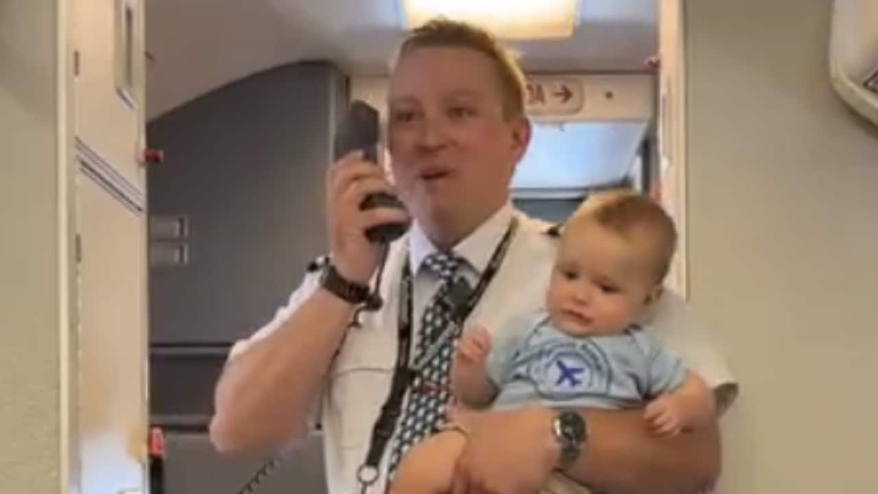 Pilot Flies 7-Month-Old Son For The 1st Time, Says Baby Is On "Best Behaviour"