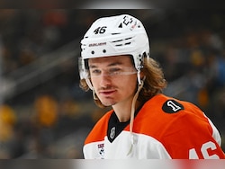 Trevor Zegras Penalized For 'Improperly Wearing Equipment&rsquo; In Philadelphia Flyers Preseason Game