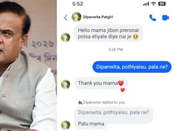 Student Messages Himanta Sarma Over Scheme Money, Chat Goes Viral