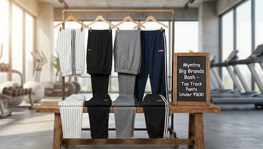 Myntra सेल में पाएं HRX और Glitchez के ट्रैक पैंट्स पर भारी छूट, कीमत 800 से कम