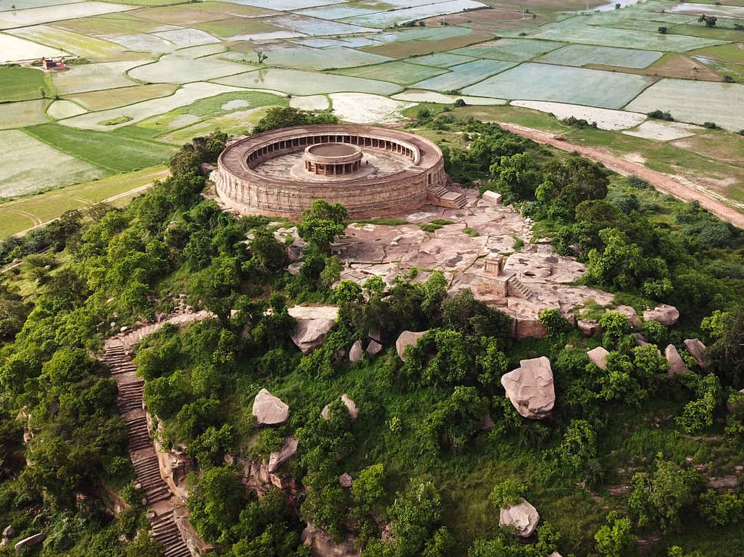 Chausath Yogini Temple Tantric university Mitawali Morena inspired old Parliament Design Mystery Chausath Yogini Temple Tantric university Mitawali Morena inspired old Parliament Design Mystery