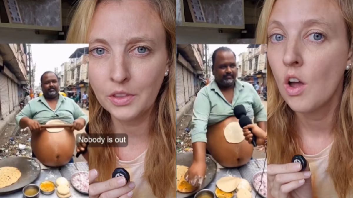 Man Rolling Rotis On Stomach? Woman Calls Out Fake AI Videos About Indian Food