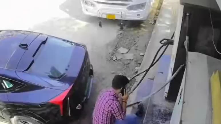 Mahindra XEV 9e Owner Tosses Public EV Charger Post-Use, Internet Slams Civic Sense