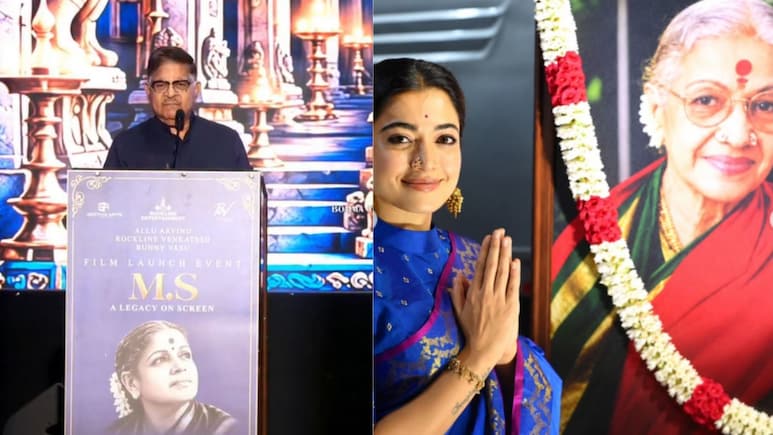Allu Aravind Says MS Subbulakshmi "Chose" Rashmika Mandanna For The Biopic