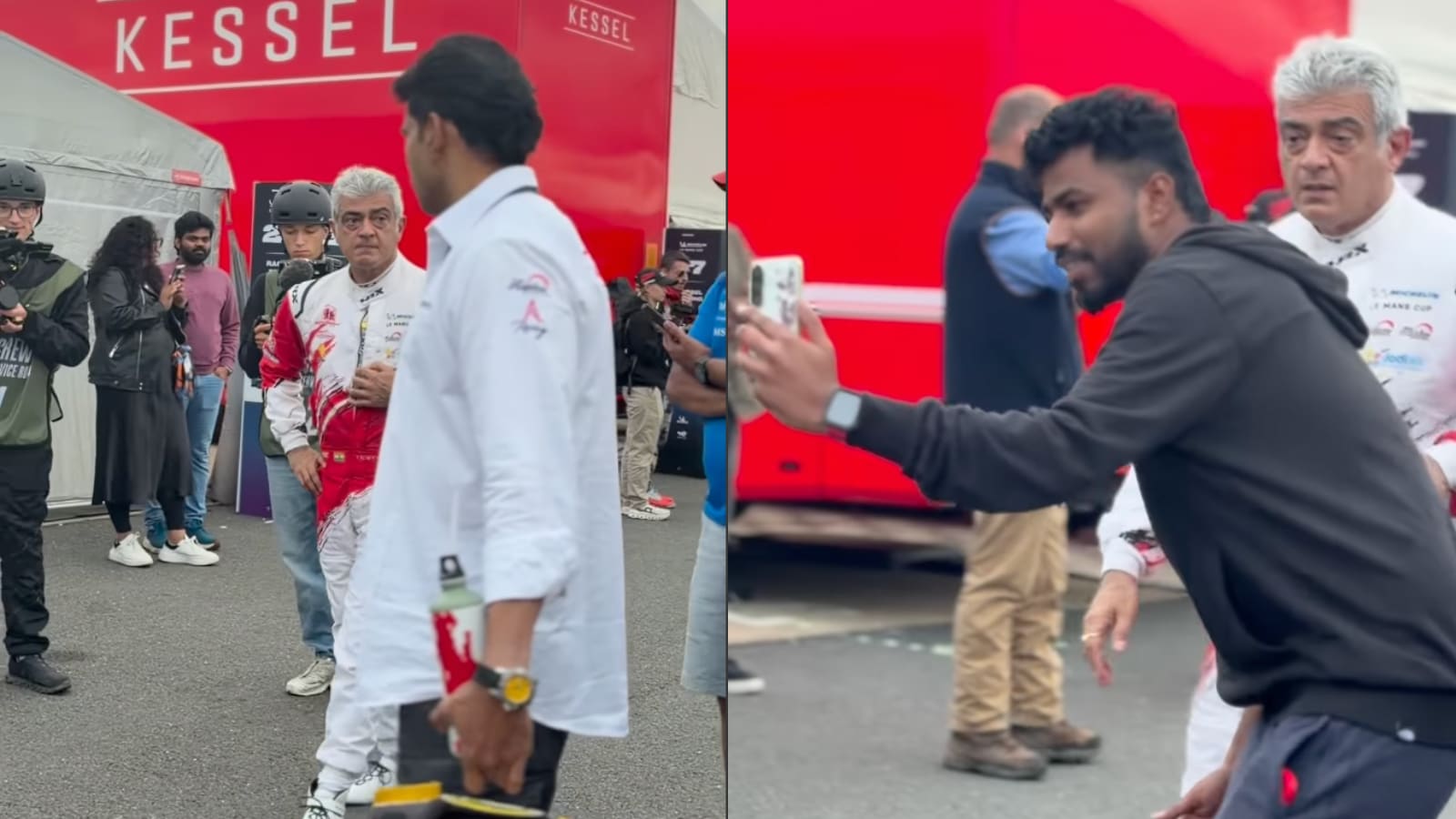 Video: Ajith Kumar Loses Cool As Fan Tries To Take Selfie With Him