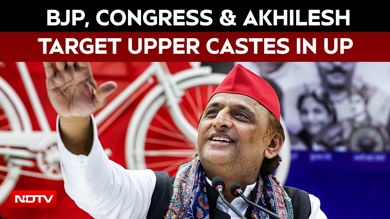 UP's Caste Battle: BJP, Congress & Akhilesh Target Upper Castes