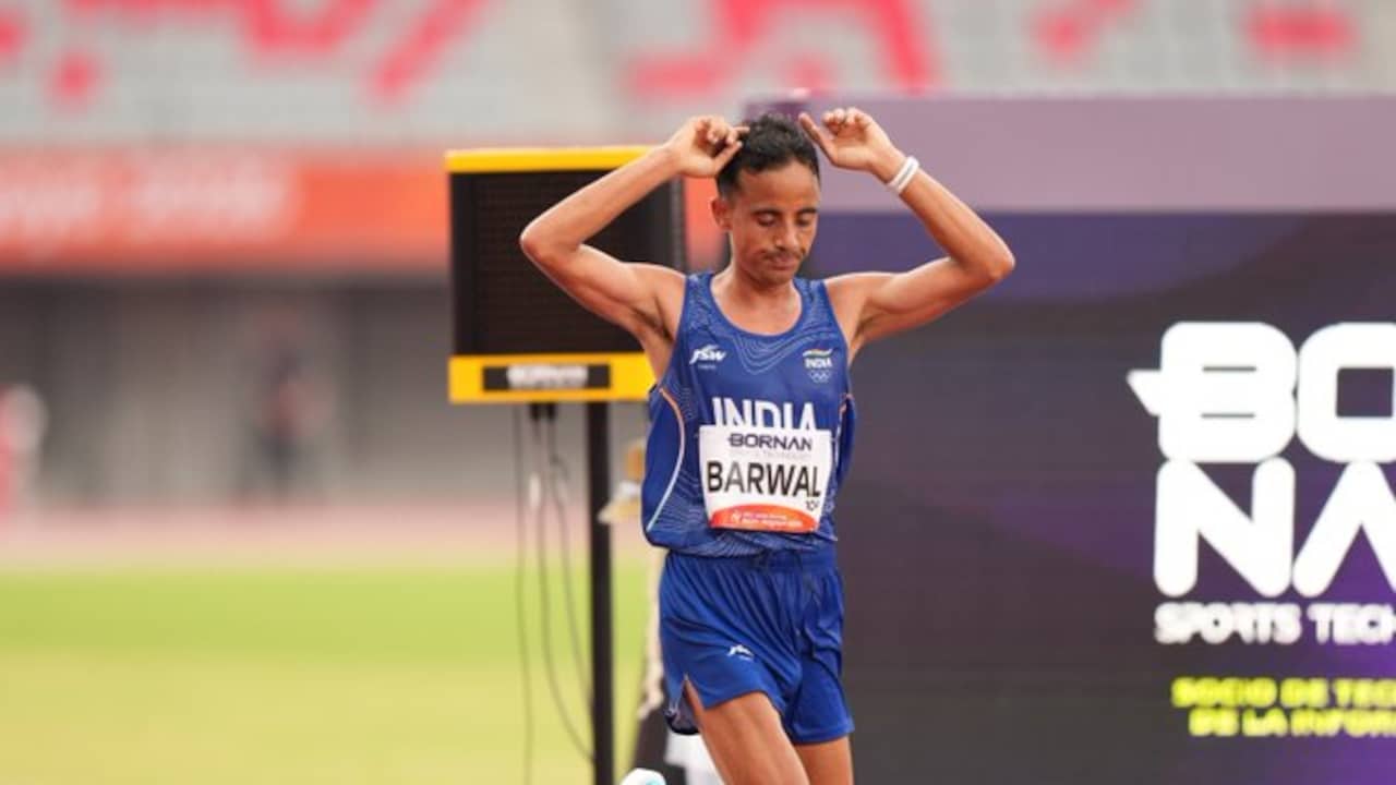 Indias 44-Year Wait Ends As Sawan Barwal Clinches Silver In Asian Games Mens Marathon