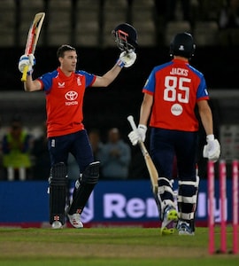 Ton-Up Harry Brook Leads From Front As England Hammer Sri Lanka In 1st T20I