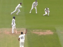 Auqib Nabi's First Wicket In County Championship 2026 Is His India Teammate. Watch