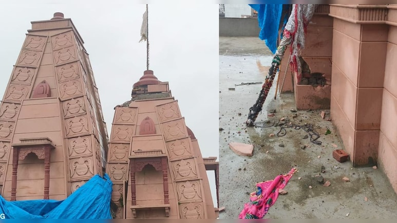 गंगापुर स&zwj;िटी: खाटूश्&zwj;याम में चल रही थी मंगला आरती, तभी मंद&zwj;िर पर आसमान से गिरी ब&zwj;िजली