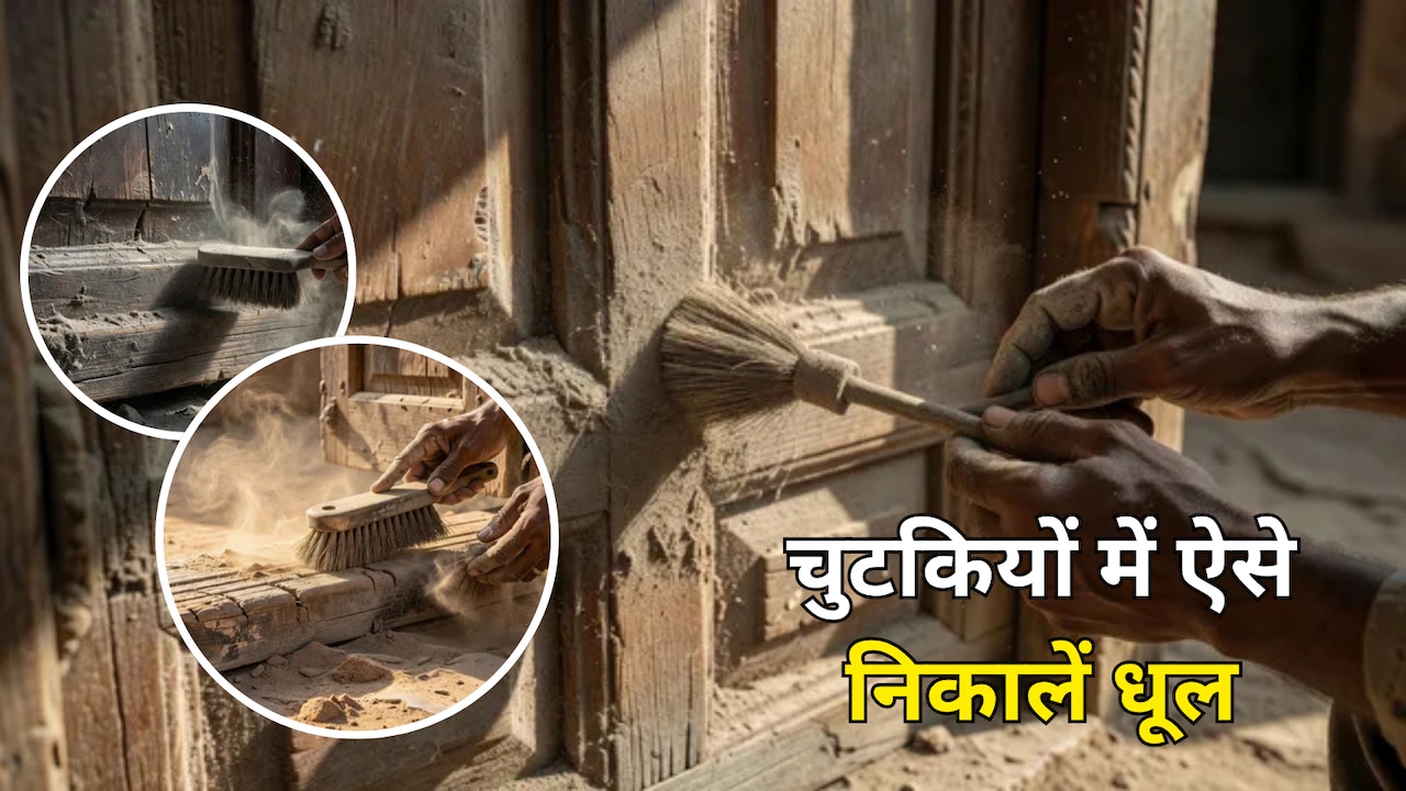 Door Frame Cleaning Tips: दरवाजे की चौखट के खांचों में फंसी धूल ऐसे होगी साफ, क्लीनिंग एक्सपर्ट ने बताया आसान तरीका