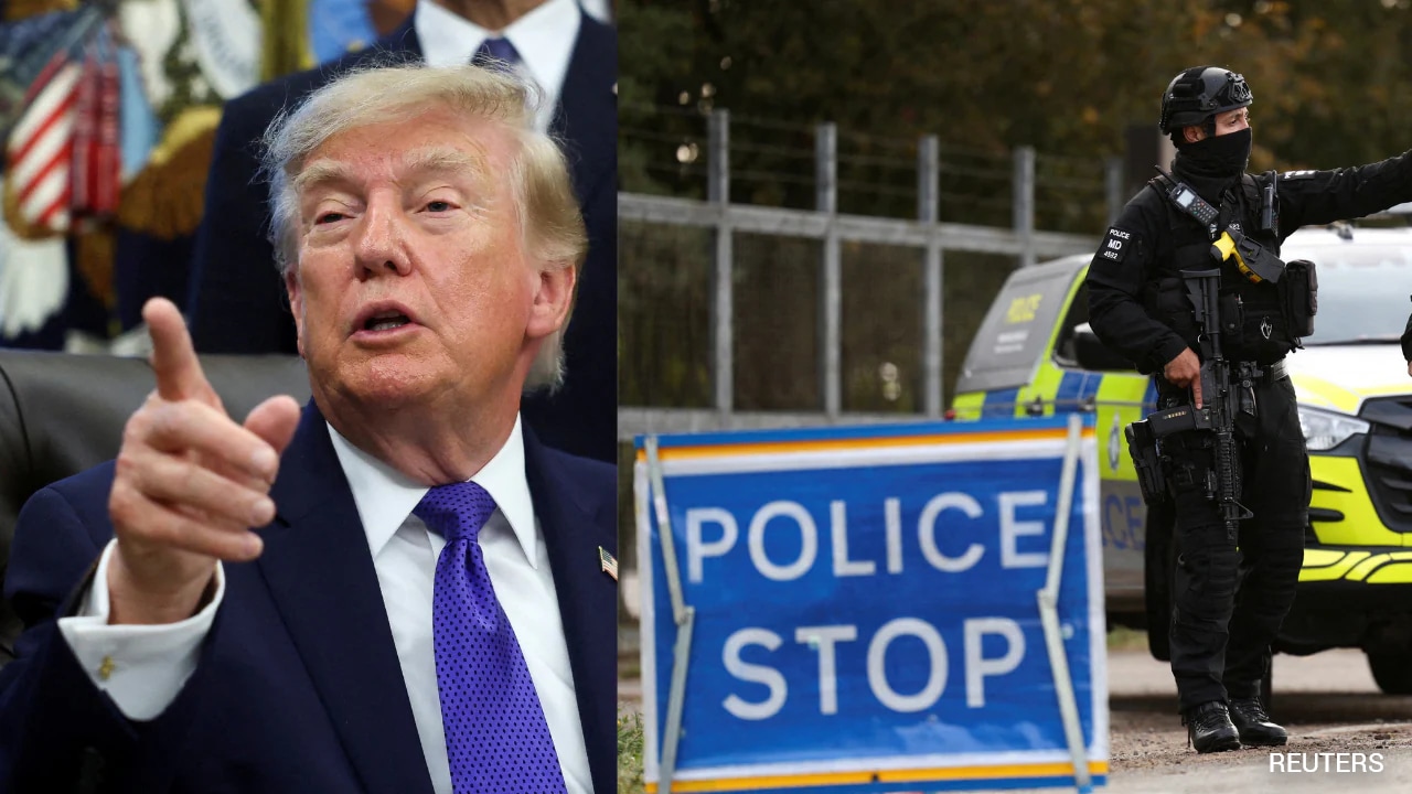 "Surprised": Trump After UK Releases Airbase Incident Terror Suspects On Bail