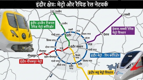 इंदौर मेट्रो विस्तार: उज्जैन महाकाल से देवास तक 4 नए रूट का प्लान, पीथमपुर-महू को भी मिलेगी कनेक्टिविटी