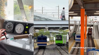 Video: This Japanese Museum Lets You Drive A Mini Train For Just Rs 360